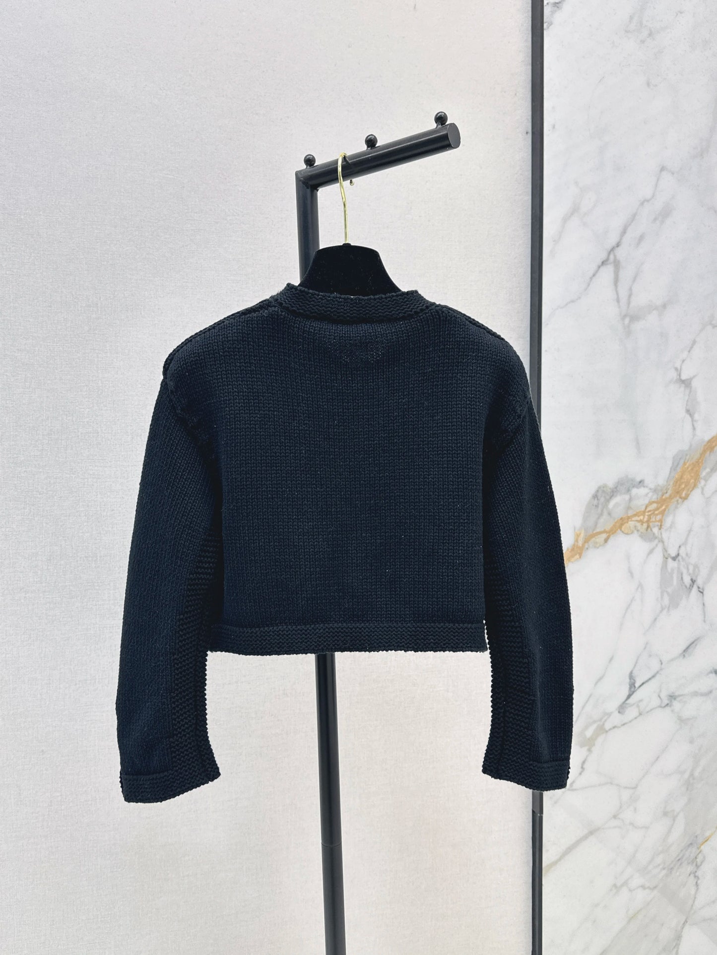 High Quality Autumn Women's Knitting Set Short Buttons Casaul Cardigan Slim Casual Solid Skirt JQ096