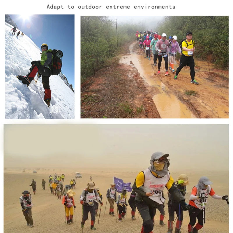 2025 New Leg Gaiter Waterproof Snow Boot Gaiters Anti-Tear Waterproof Oxford Leggings Cover Outdoor Fishing Skiing Hiking 36CM