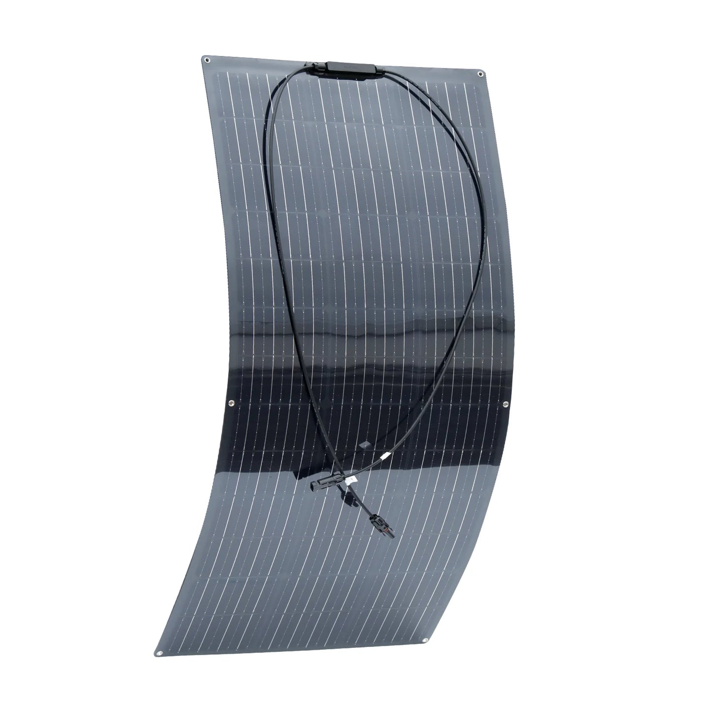 BOGUANG Semi- Flexible Solar Panel Balcony Photovoltaic PV 1500W 600W 450W 300W 150W 12 volt | IP67 | Grade A cells | PET |ETFE
