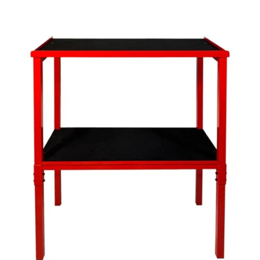 Heavy Duty 2-Tier Fitness Storage Rack 850LB Dumbbell Kettlebell Yoga Organizer with 5MM Shock-Absorbing Mat No Drill Floor Sta