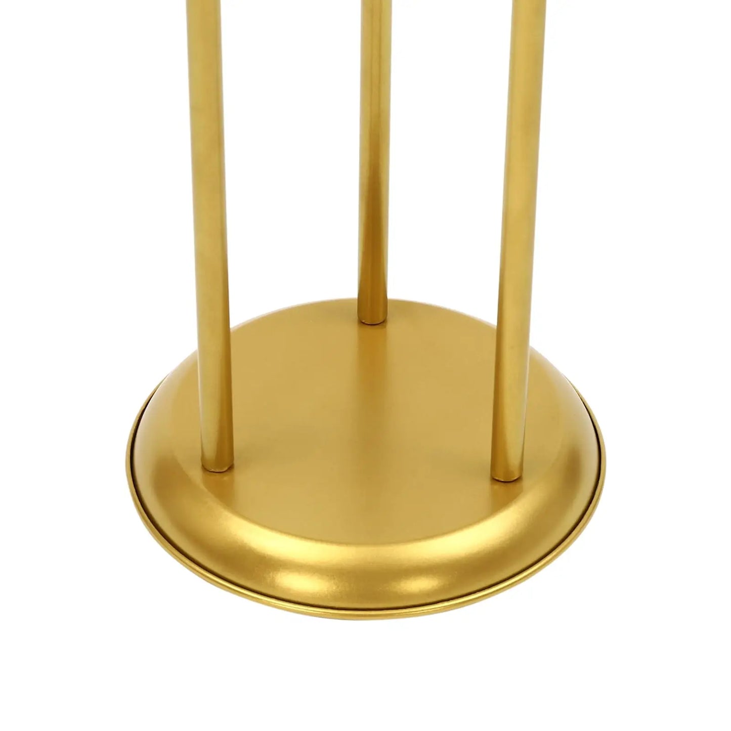 6 Pcs Gold Flower Display Stand, 39.4in Tall Columnar Decorative Fower Rack, Road Lead Centerpiece Vase for Home Event Party Wed