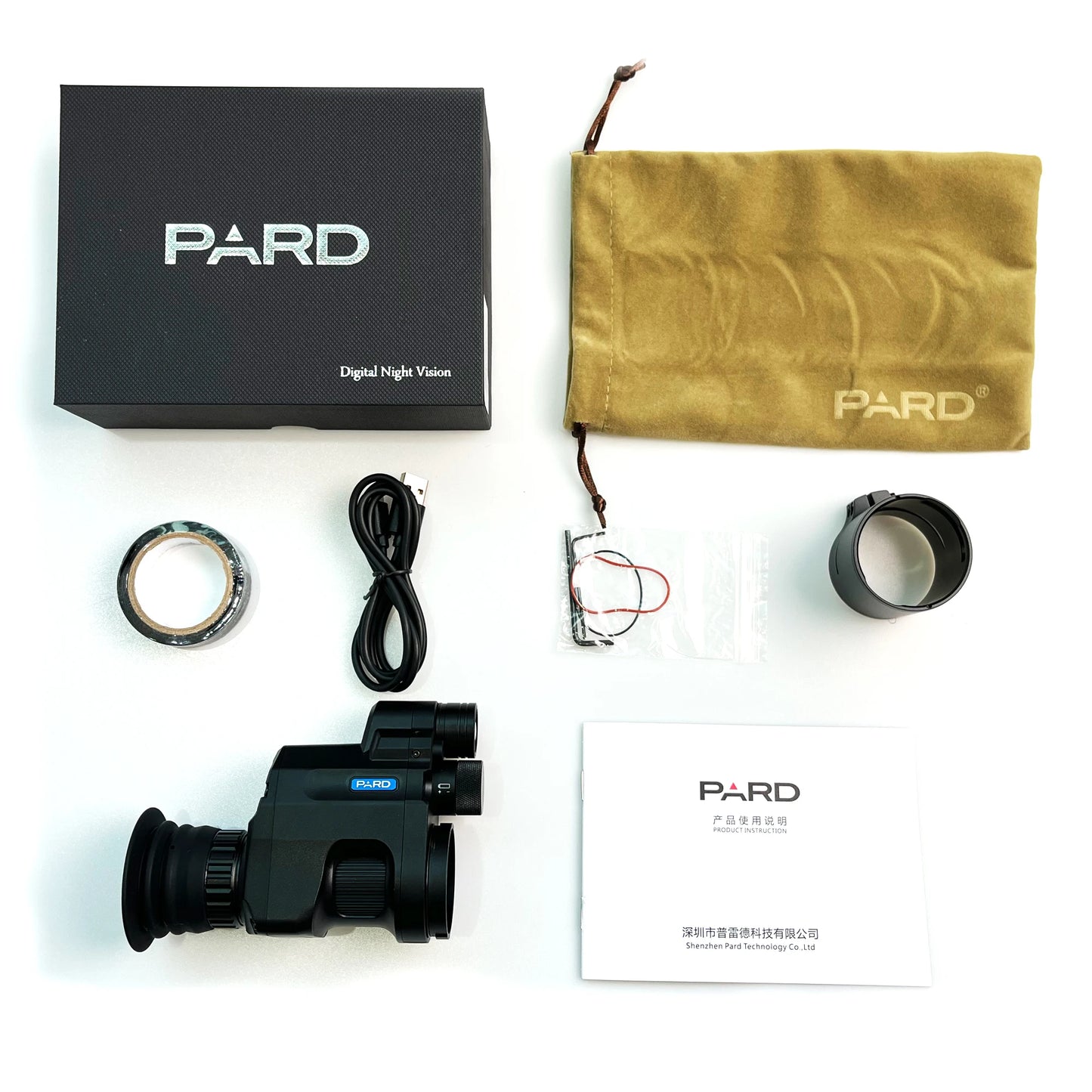 PARD NV007V 12/16mm lens Monocular For Hunting Waterproof WiFi 1080P Digital Camera
