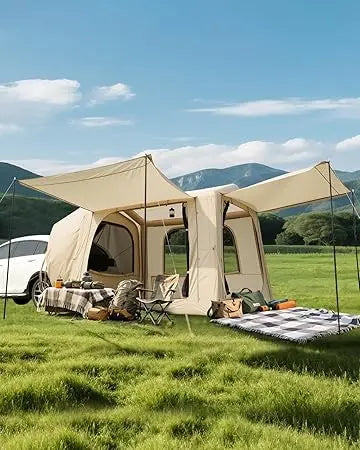 Inflatable SUV Camping Tents: Pop-Up Vehicle Tent Attachments for Large SUVs