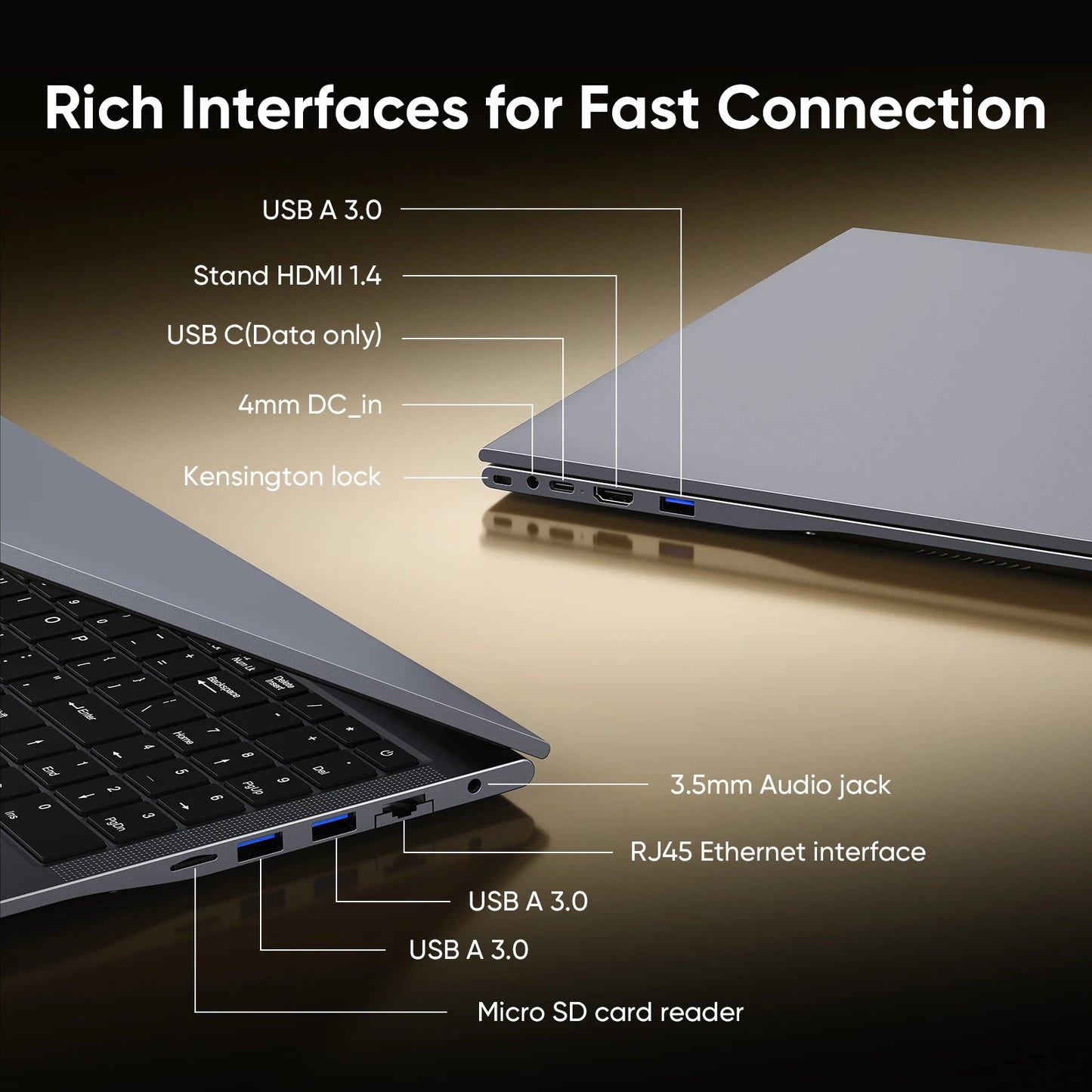 16" Laptop Computer Intel Core i5 Processor Win11 Pro Laptop 16GB RAM 512GB SSD 1920 x 1200 16:10 Display with Backlit Keyboard