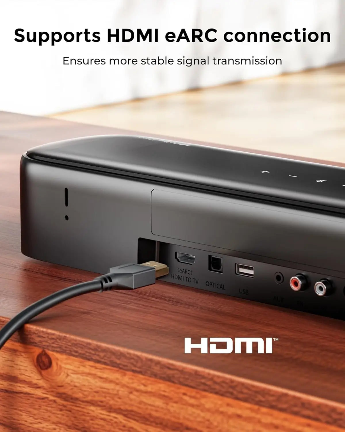 7.1ch Dolby Atmos Sound Bar with 4 Surround Speakers, Subwoofer, HDMI eARC for Smart TV Home Theater
