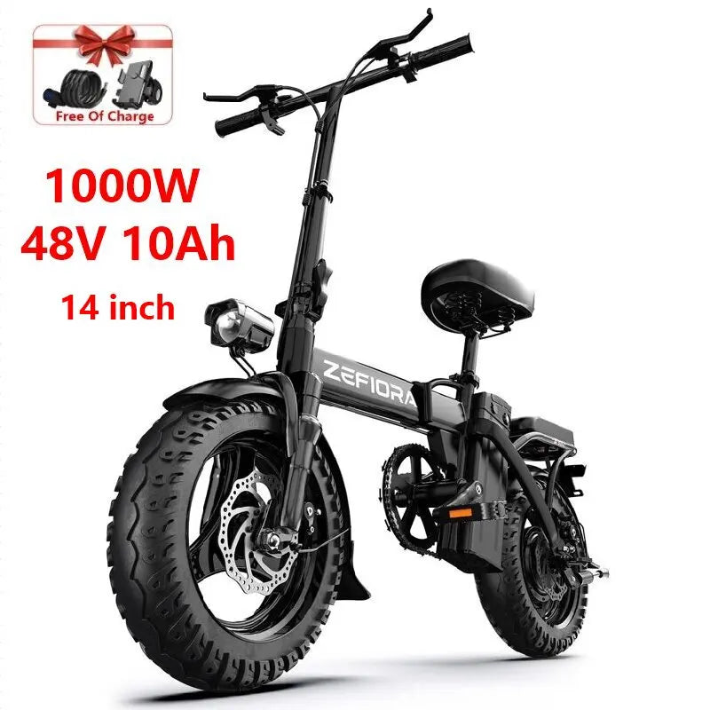 Electric Bike 14 26 Inch 1000w 30-50mph 30-60miles 48v Removable Battery,multiple Different Models Mountain Electric Bicycle