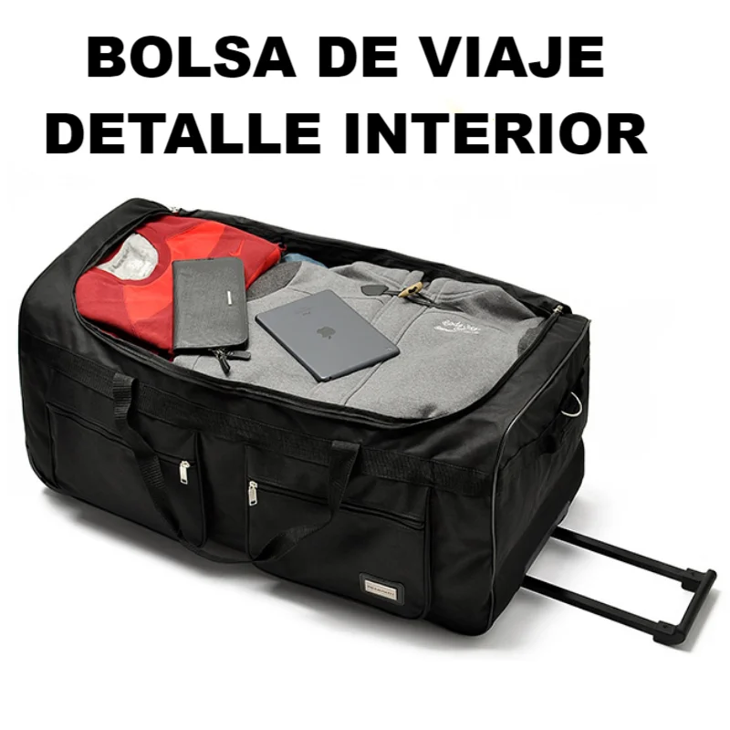 Starley oxford rolling luggage bag for men, business suitcase with wheels, travel bags, large capacity, high quality