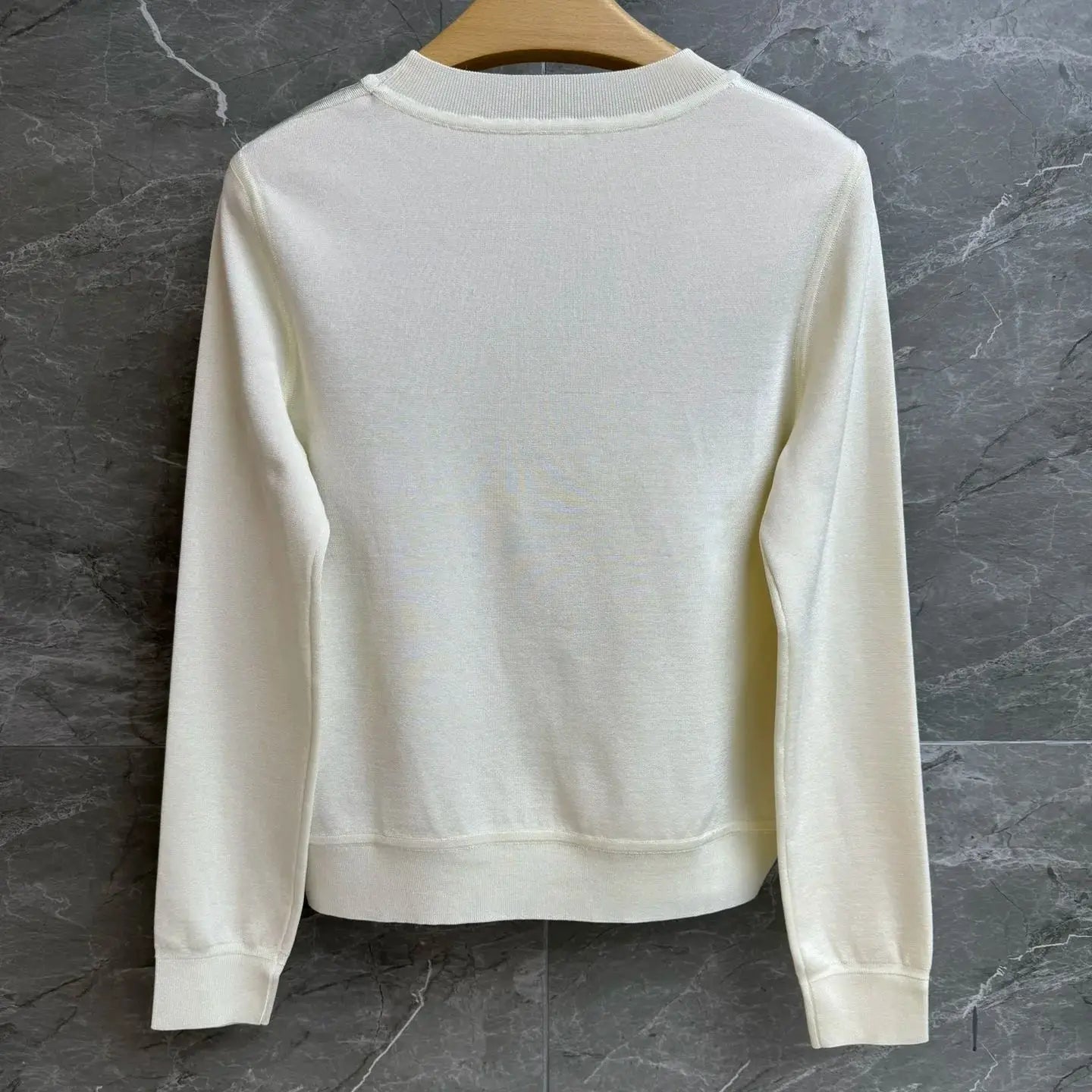 High Quality Spring Autumn Women's Casual Fashion Silk O-neck Printing Patchwork Short Pullover Long Sleeves Shirt JQ168