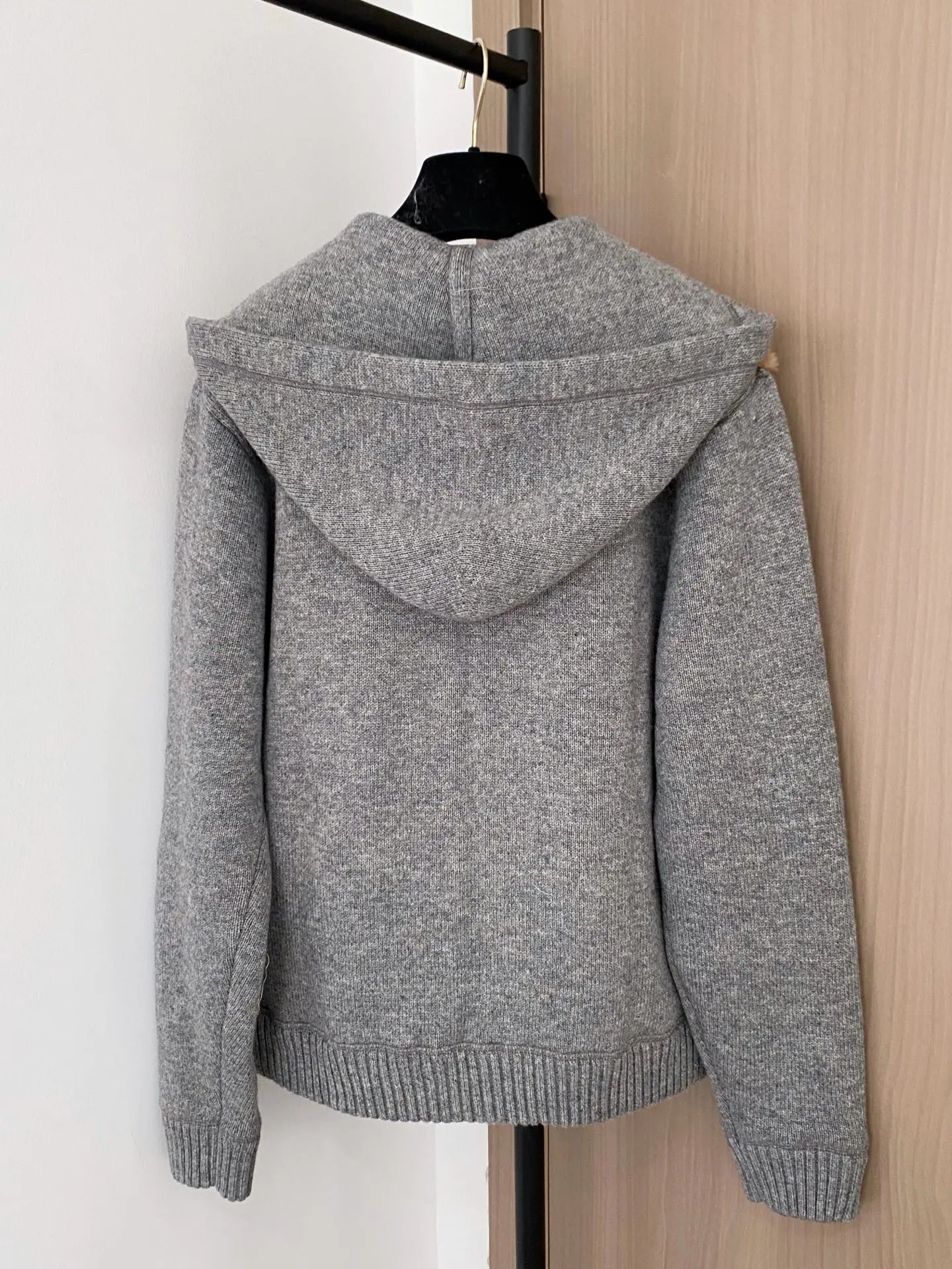 2025 Autumn And Winter New Women Clothes Hooded Double Zipper Cardigan Upper Body Slimming And Versatile