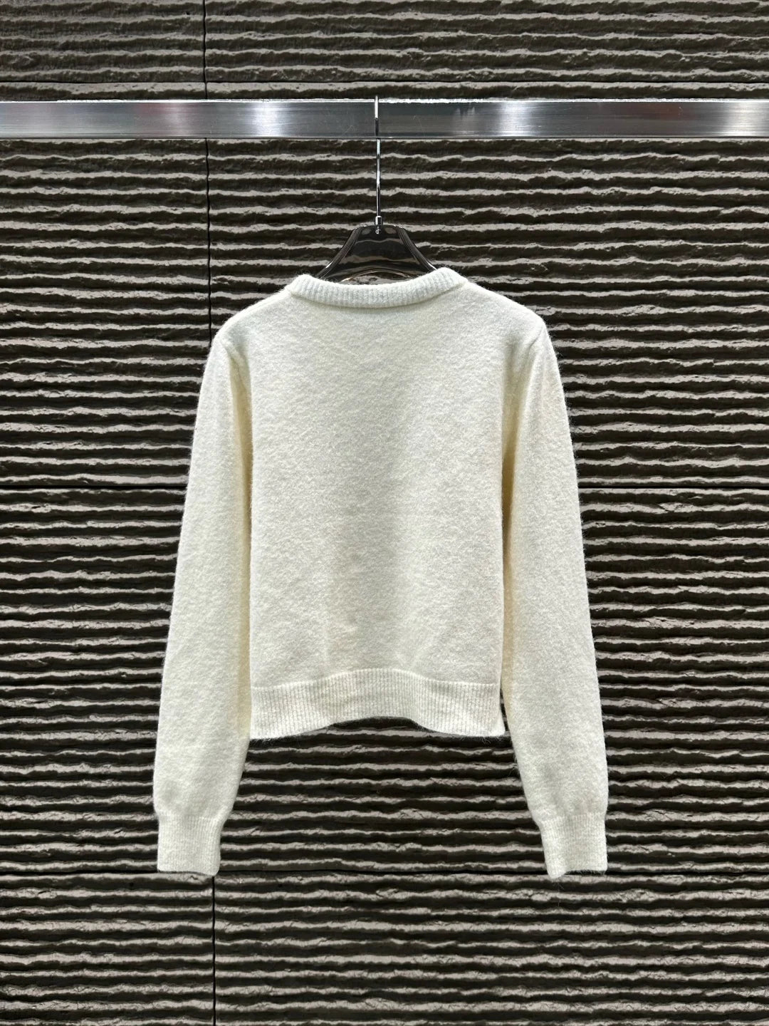 2025 Autumn New Fashion Y2K-style Colorful Single-breasted Warm-color Round-neck Knitted Cardigan Coat