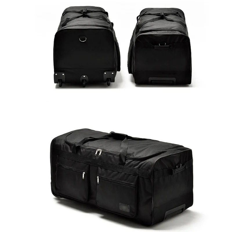 Starley oxford rolling luggage bag for men, business suitcase with wheels, travel bags, large capacity, high quality