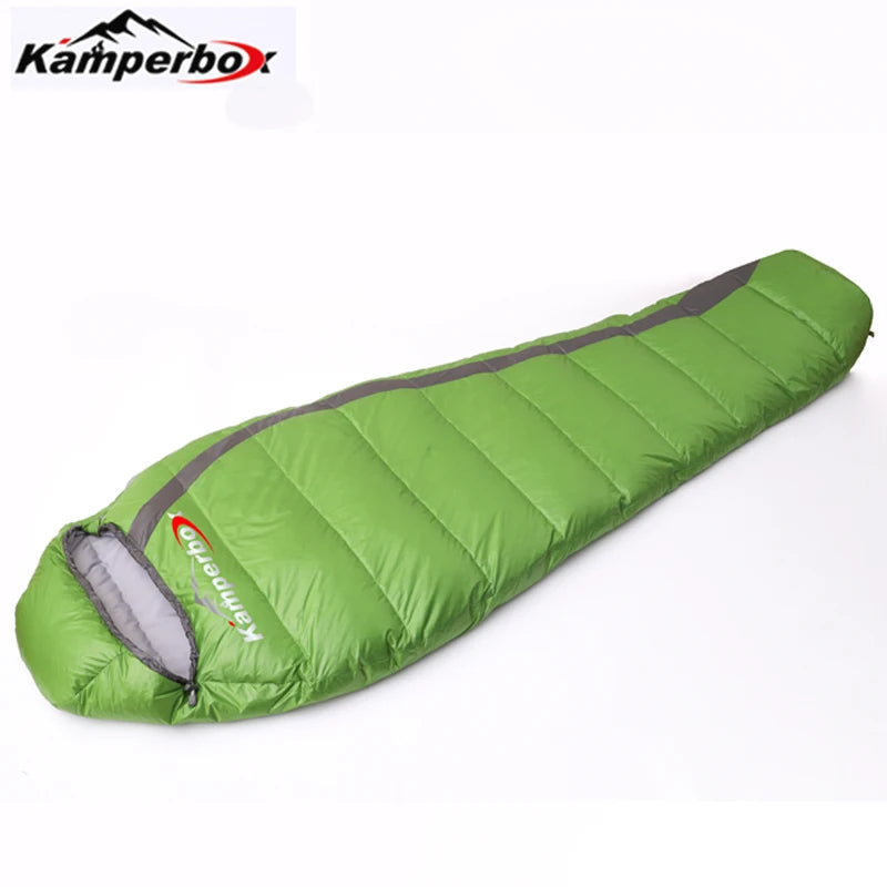 Kamperbox Down Sleeping Bag Ultralight Sleeping Bag ,Winter Sleeping Bag Camping Equipment Lightweight Sleeping Bag Camping