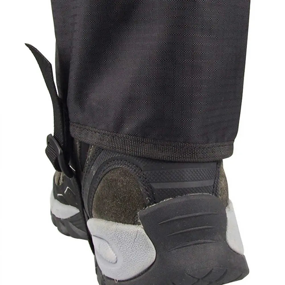 1 Pair Shoe Cover Waterproof Leg Gaiters Breathable Gaiter Leg Protective Cover Snow Boot Protection Guard For Camping Cycling