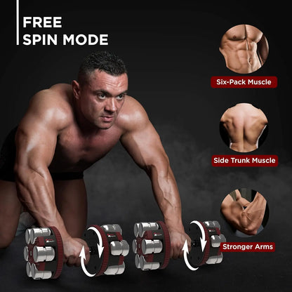 Adjustable Dumbbells Set 10-45 lbs with Kettlebell Option, 3 lb Increments for Home Fitness