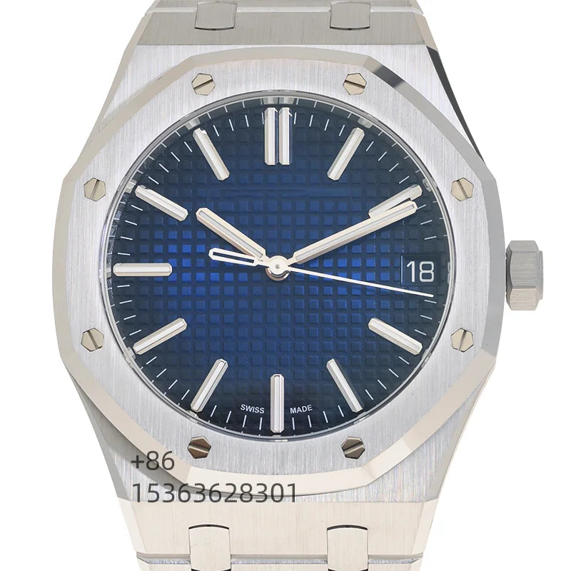 Customized Factory Double Cycloid Hollow Out 41mm 15510 Watch 316L Luxurious Waterproof Mechanical Man Watch
