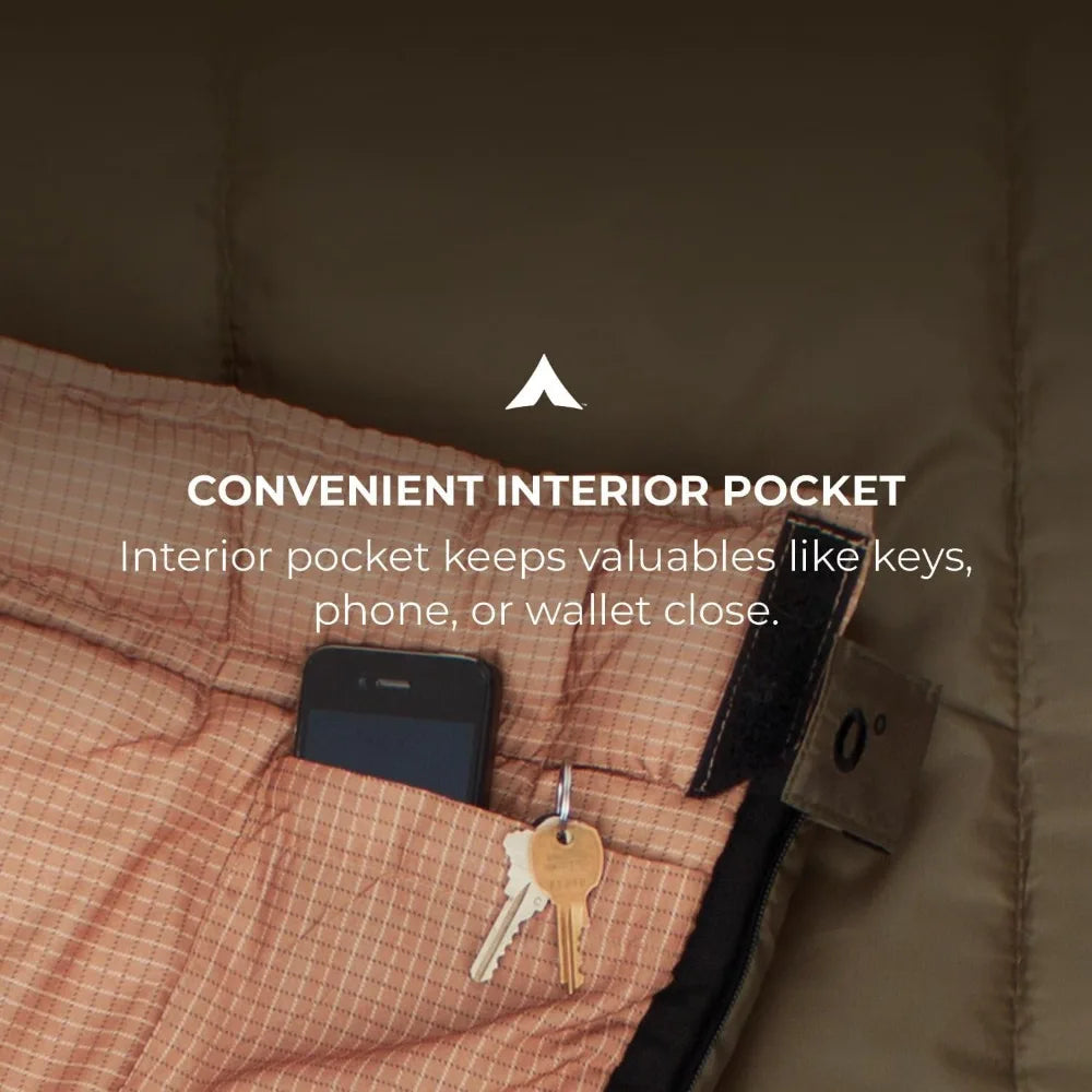 All-Weather Sleeping Bags for Adults and Kids: Ultra Warm, Versatile Camping Gear, Ideal for -25F to 20F Temperatures, Made for