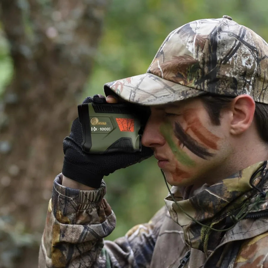 Range Finder for Hunting Archery 1000 Yards with Angle and Horizontal Distance Shooting Rangefinder for Rifle Rang