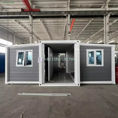 China Expandable Container House 20ft 40ft 3 Bedroom Folding House Prefabricated Portable Mobile Home Modular Container Houses