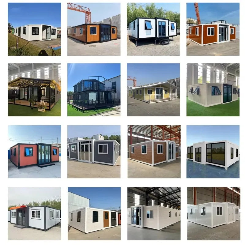 Forest Cabin Luxury Portable House Mobile Home Customized Expandable Container House Prefab Tiny House 2 3 Bedroom Garden Rooms