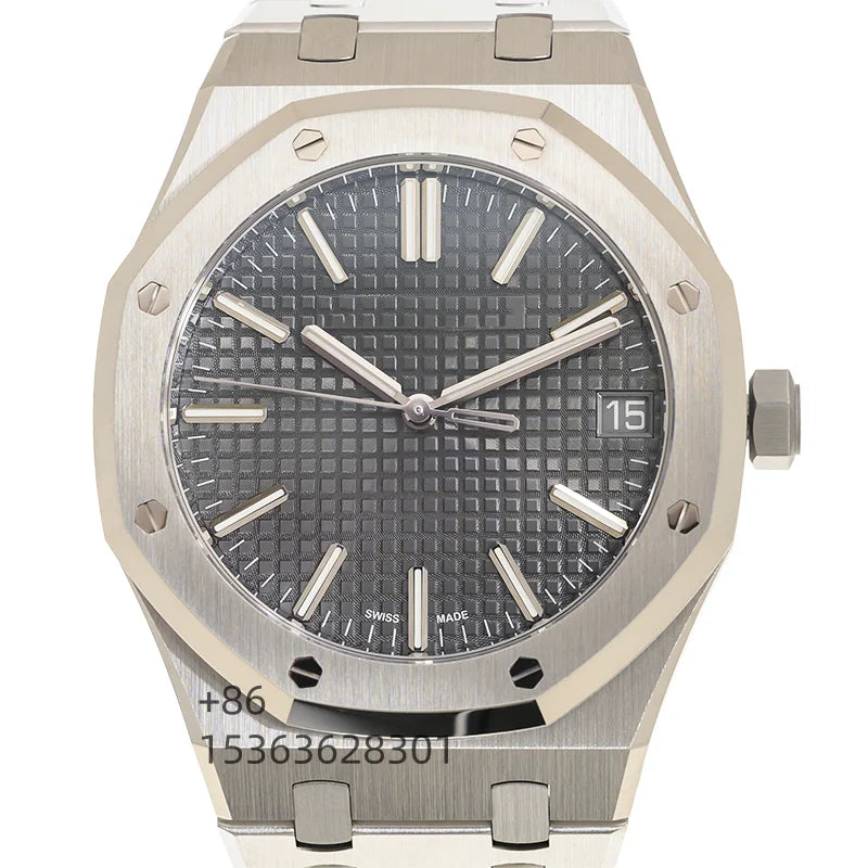 Customized Factory Double Cycloid Hollow Out 41mm 15510 Watch 316L Luxurious Waterproof Mechanical Man Watch