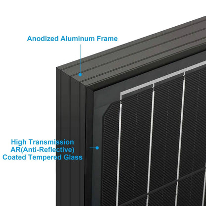 400 watt Solar Panels,High Efficiency Black PV Module Power 2x200W Mono RV Solar Panel for 12/24 Volt System,RV, Customized