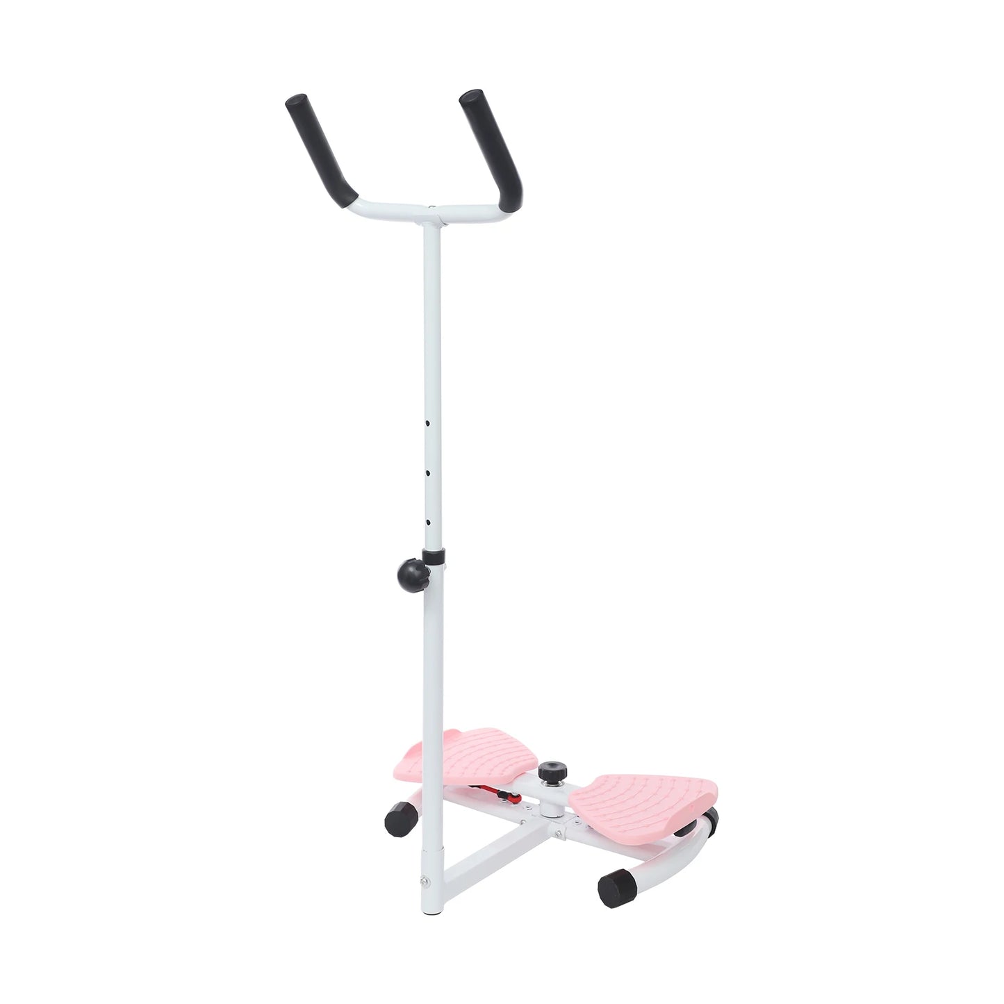 3 Gears Waist Twister Board, Strength Adjustable Ab Twist Board, Home Gym Exercise Twist Board with Handrail