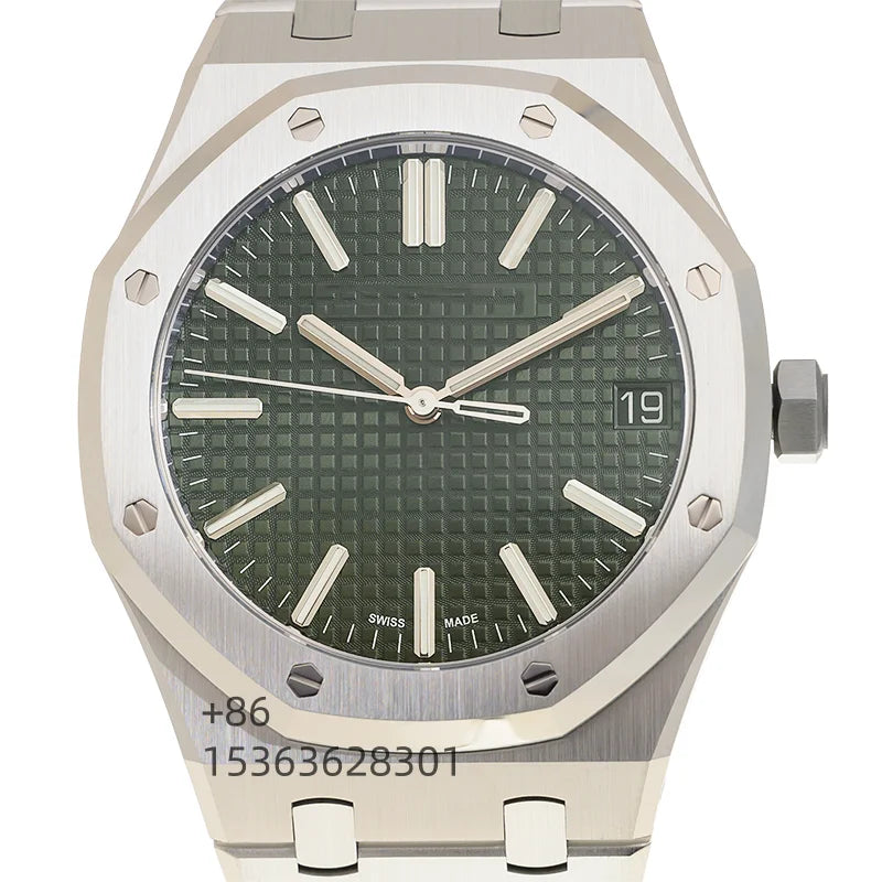 Customized Factory Double Cycloid Hollow Out 41mm 15510 Watch 316L Luxurious Waterproof Mechanical Man Watch