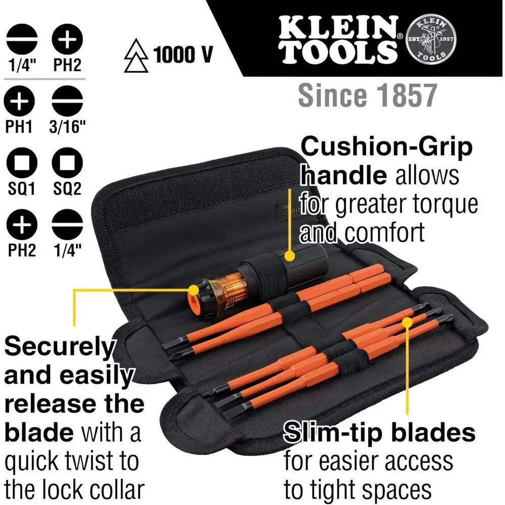 Hand Tools Kit with Screwdriver Set | 28-Piece Tool Kit with Pliers, Screwdrivers, Nut Drivers, Backpack, and Interc