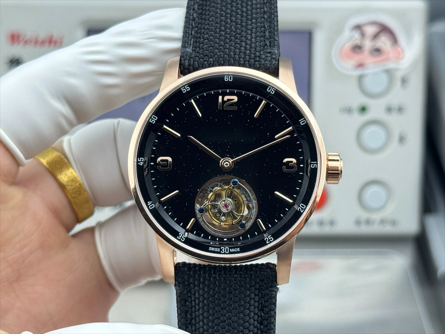 New A+ Top-Tier Reissue Watch Rose Gold Chronograph Men's Watch