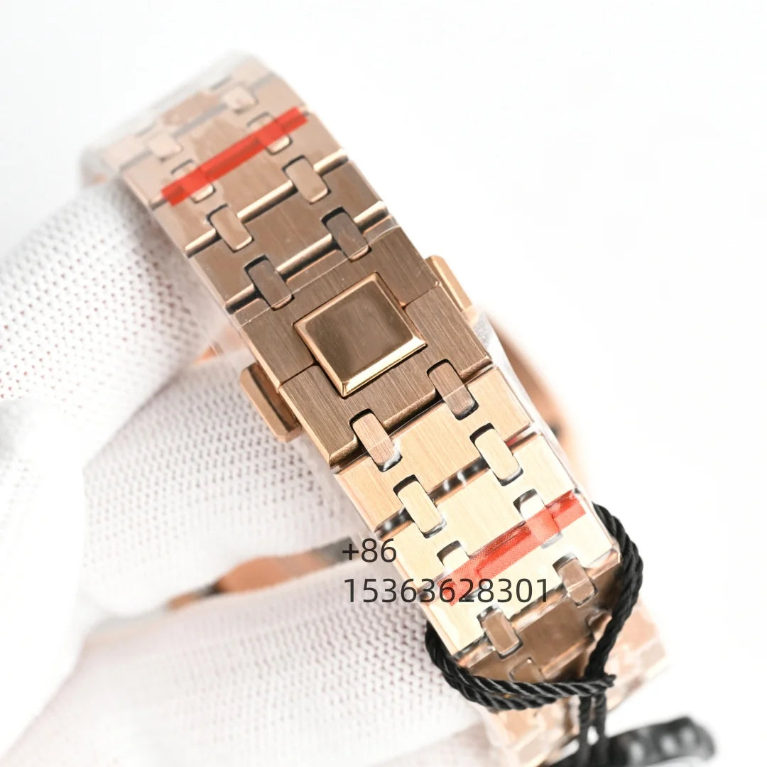 Customized APS Factory Double Cycloid Hollow Out 41mm 15407 Watch 904L Luxurious Waterproof Mechanical Man Watch