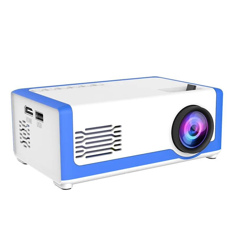 M1 Mini Portable Projector 30 Ansi 320X240P Home Theater Outdoor Movies Children's Toys Halloween Gifts LED Mini Projector