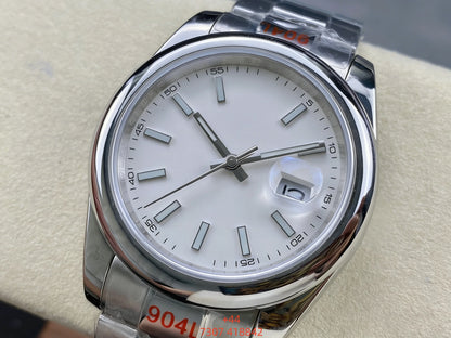 Customized luxury men's watch, 41mm, sapphire crystal, 904L stainless steel strap, imported fully automatic mechanical movement