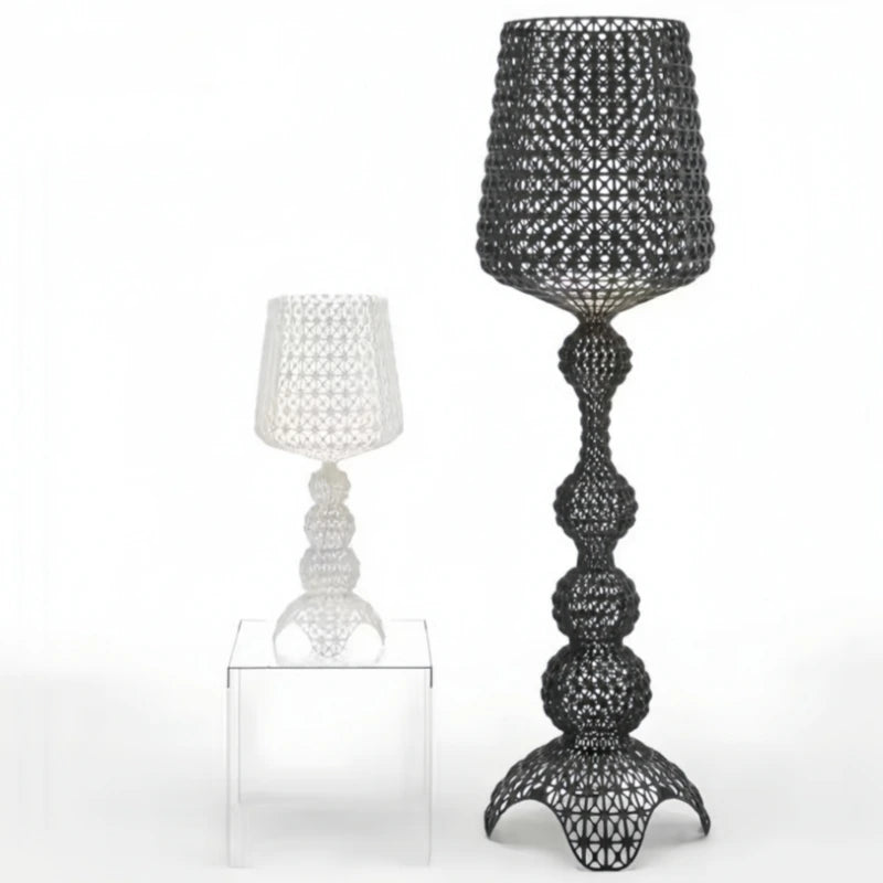 Italian Design Personality LED Floor Lamps Creative Hollow Acrylic Standing Light Living Room Bedroom Decor Lighting Fixtures