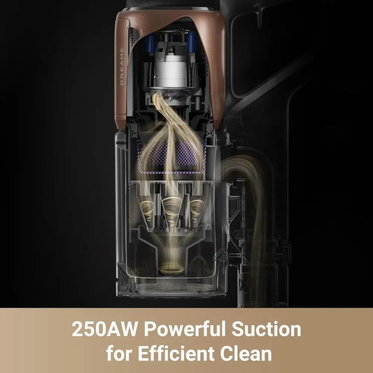 Z20 Cordless Vacuum Cleaner, Smart Vacuum Cleaner with 250AW Powerful Suction, Up to 90 Minutes Runtime, Versatile for All Surfa