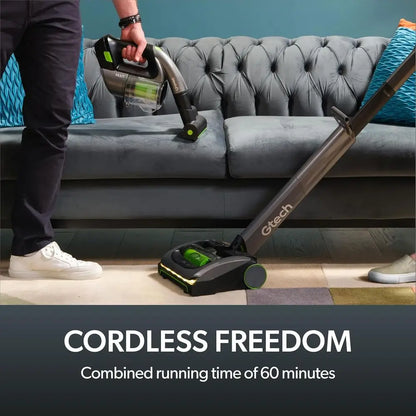 Cordless Vacuum Cleaner Bundle - Includes The AirRam 2 Upright and The Multi Portable Handheld - Rechargeable 22V Lithium Ion Ba
