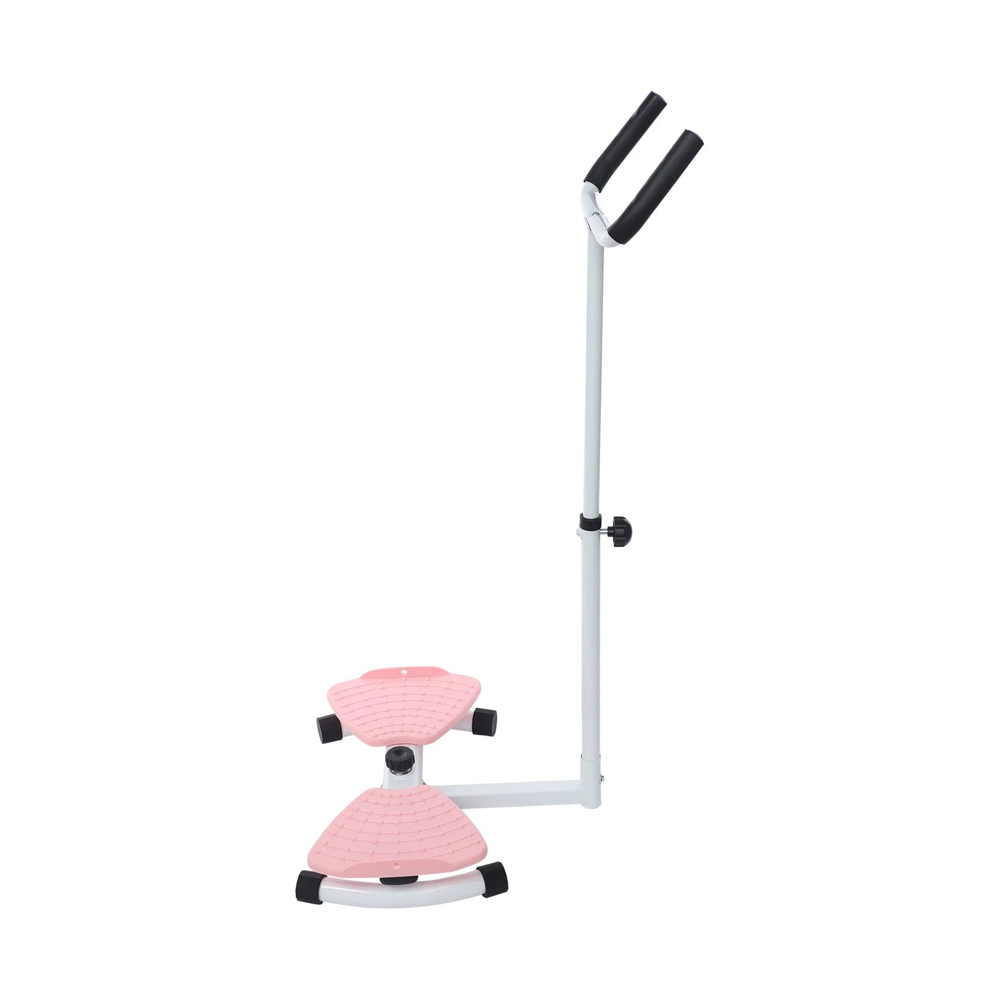 3 Gears Waist Twister Board, Strength Adjustable Ab Twist Board, Home Gym Exercise Twist Board with Handrail