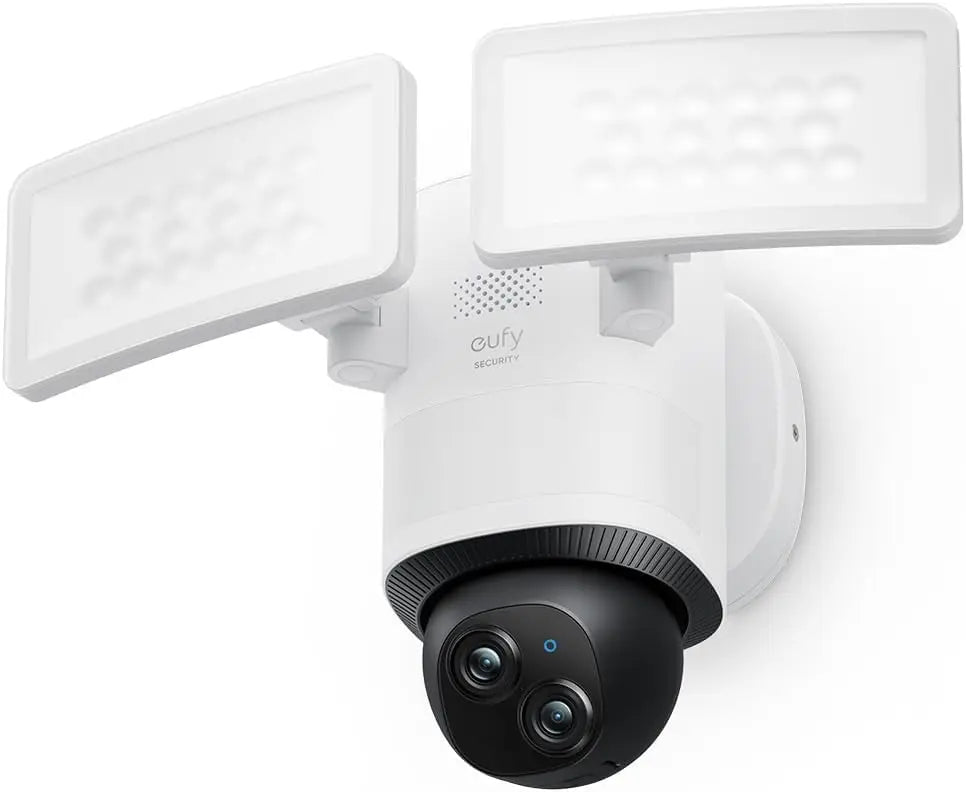 Outdoor Security Camera with 360° PTZ, 24/7 Recording, Motion Detection, Built-In Siren, Dual Cameras, No Monthly Fee