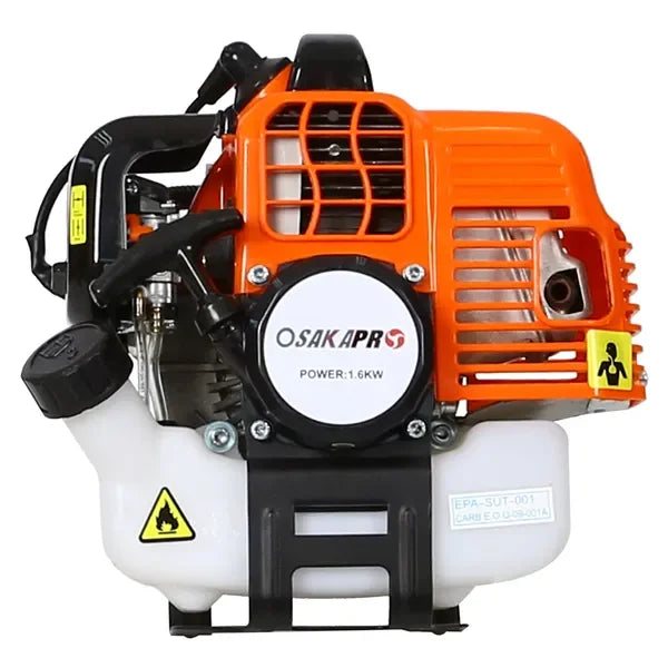 4 in 1 Multi-Functional Trimming Tool, 33CC 2-Cycle Garden Tool System with Gas Pole Saw, Hedge Trimmer, Grass Trimmer, and
