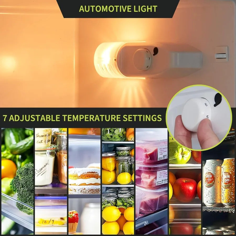 3.2 Cu. Ft. Compact Refrigerator with Energy-Efficient and Quiet Operation Ideal for Dorm Office Bedroom Kitchen and Bar Use Fe