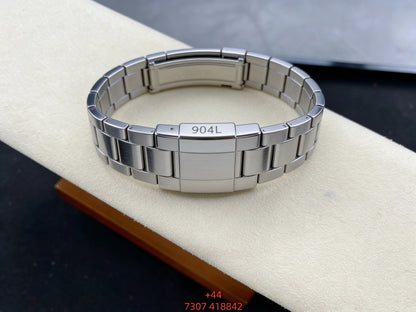 Customized luxury men's watch, 41mm, sapphire crystal, 904L stainless steel strap, imported fully automatic mechanical movement