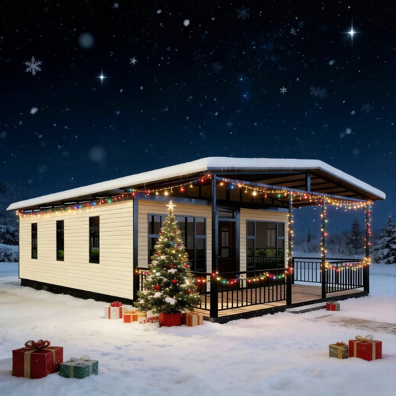 Forest Cabin Luxury Portable House Mobile Home Customized Expandable Container House Prefab Tiny House 2 3 Bedroom Garden Rooms