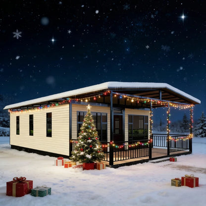 Forest Cabin Luxury Portable House Mobile Home Customized Expandable Container House Prefab Tiny House 2 3 Bedroom Garden Rooms