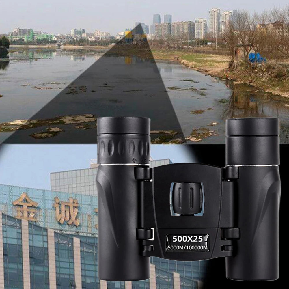 Portable Binoculars Long Range HD Powerful Binoculars Professional Binoculars Camping Hunting BirdWatching Equipment