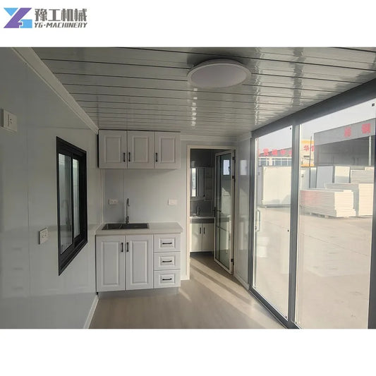 Folding Container House Prefab Luxury Widely Using Container Villa Prefabricated Tiny Home Expandable Container House for Italy
