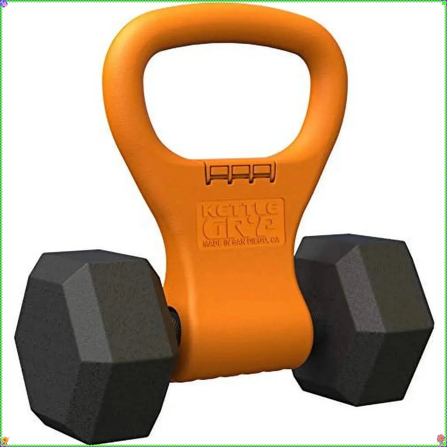 Kettlebell Adjustable Portable Weight Grip Travel Gym Equipment Made with Stainless Steel Hardware