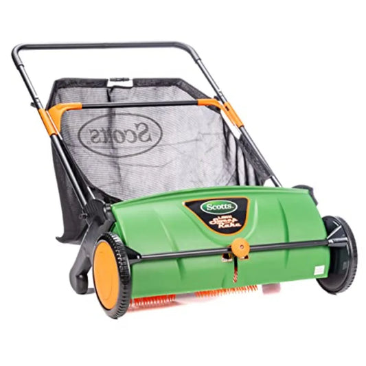 Outdoor Power Tools LSW70026S 26-Inch Push Lawn Sweeper Black/Green