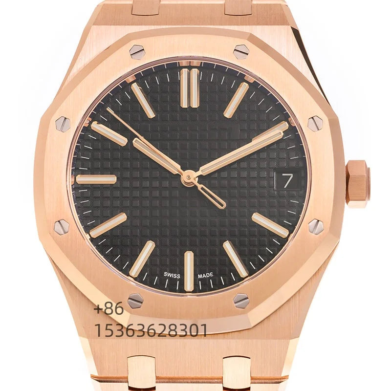 Customized Double Cycloid Hollow Out 41mm 15510 Watch 316L Luxurious Waterproof Mechanical Man Watch