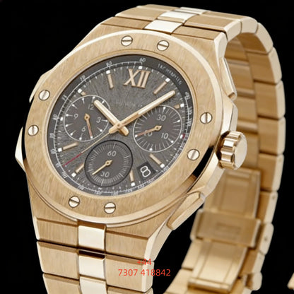 Customized 33mm 4001 Watch Ppf Factory 09.01-C  Movement Highest Quality Luminous Sapphire Mechanical Watch