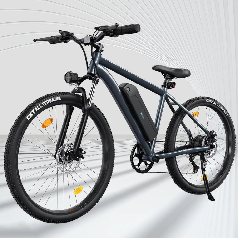 26" Electric Motorcycles Mountain E Bike for Adults, 650W Peak Motor Ebike 25Mph 35Miles 10.4AH 15.6AH Adults Electric Bicycle