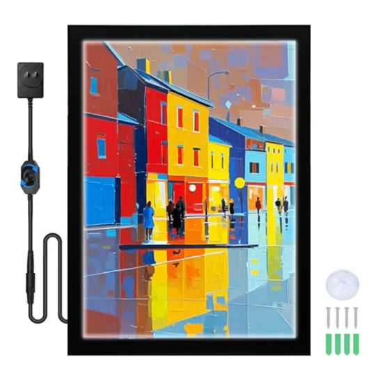 27 x 40 Inch Led Movie Poster Frame Backlit Poster Frame Light Box Display Wall Mounting Aluminum Profile Magnetic Frame for Mo
